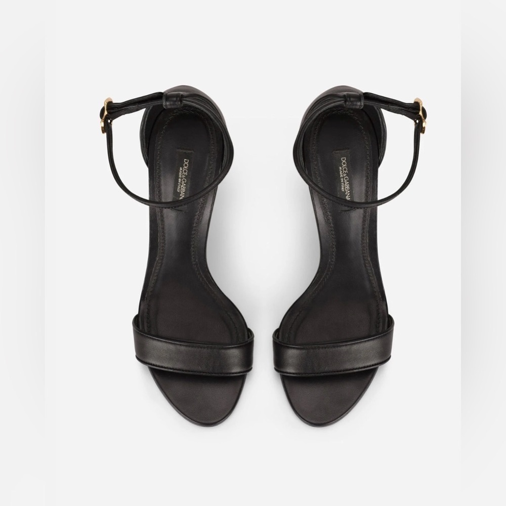 DOLCE & GABBANA
NAPPA LEATHER SANDALS WITH BAROQUE DG DETAIL - Picture 5 of 12